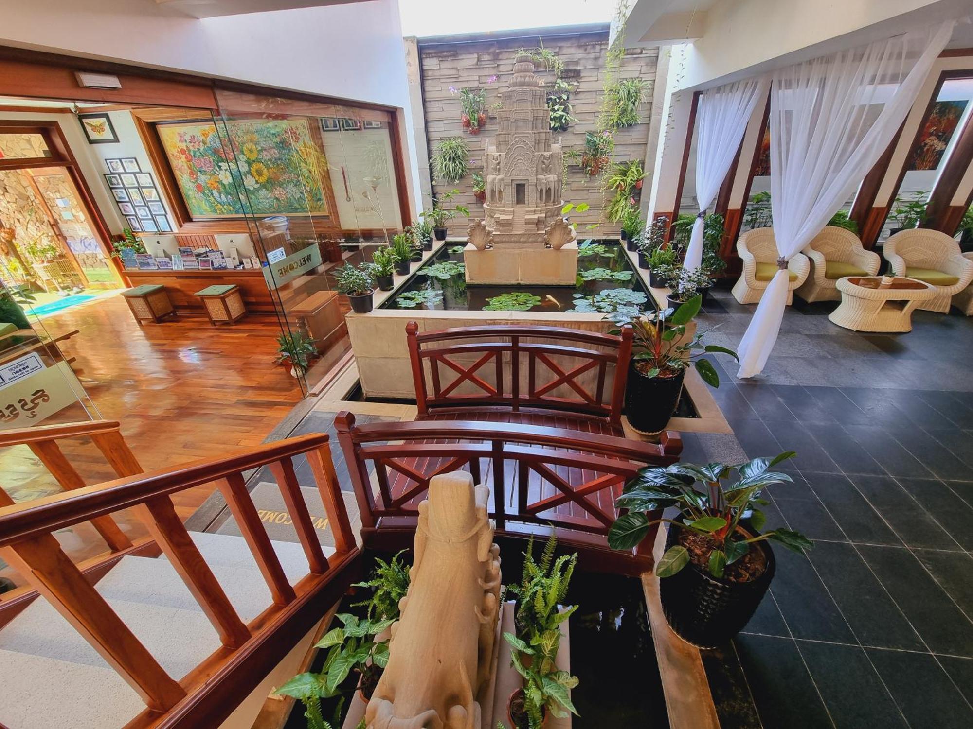 Vid Angkor Boutique Hotell Siem Reap Eksteriør bilde