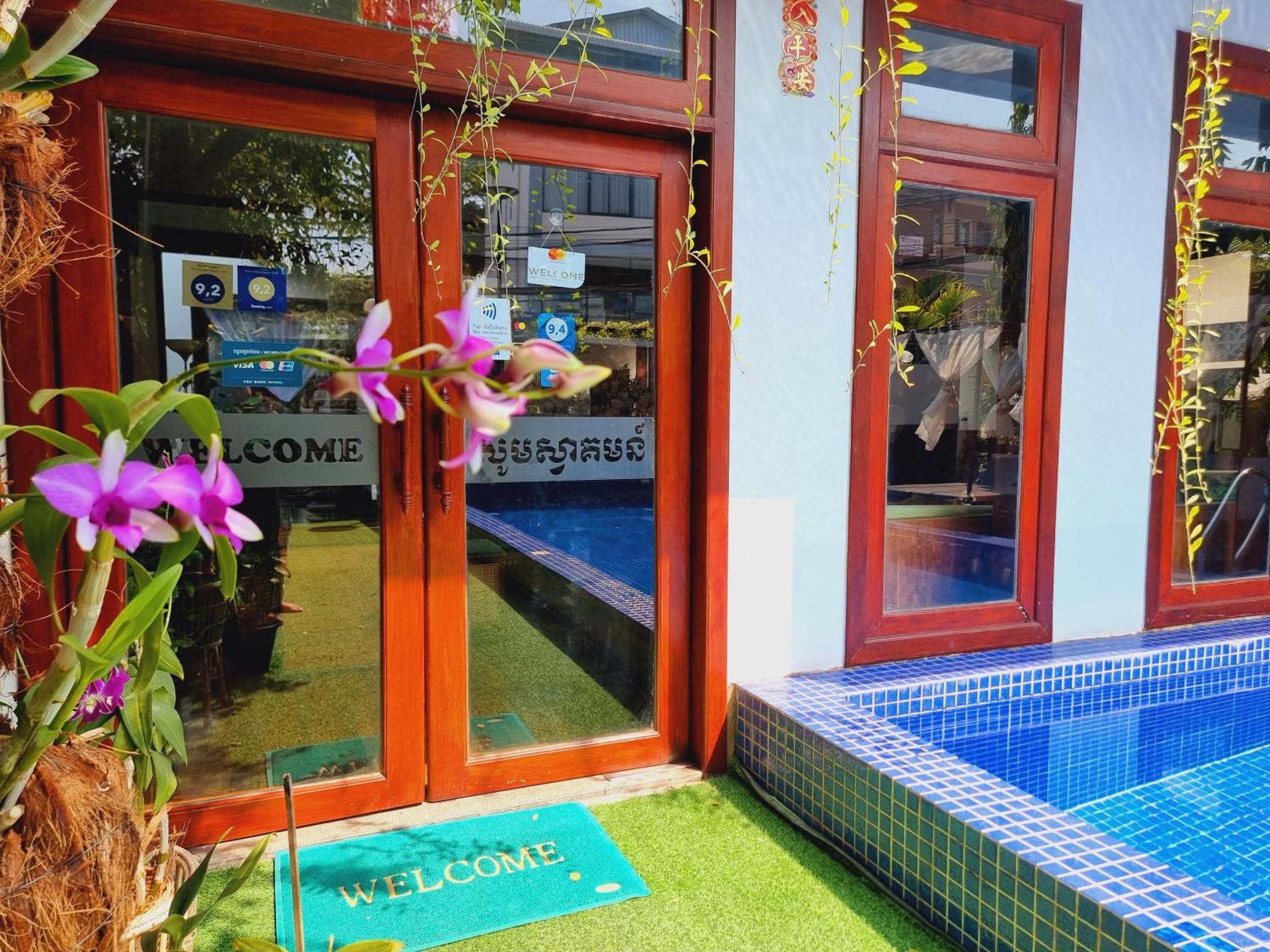 Vid Angkor Boutique Hotell Siem Reap Eksteriør bilde
