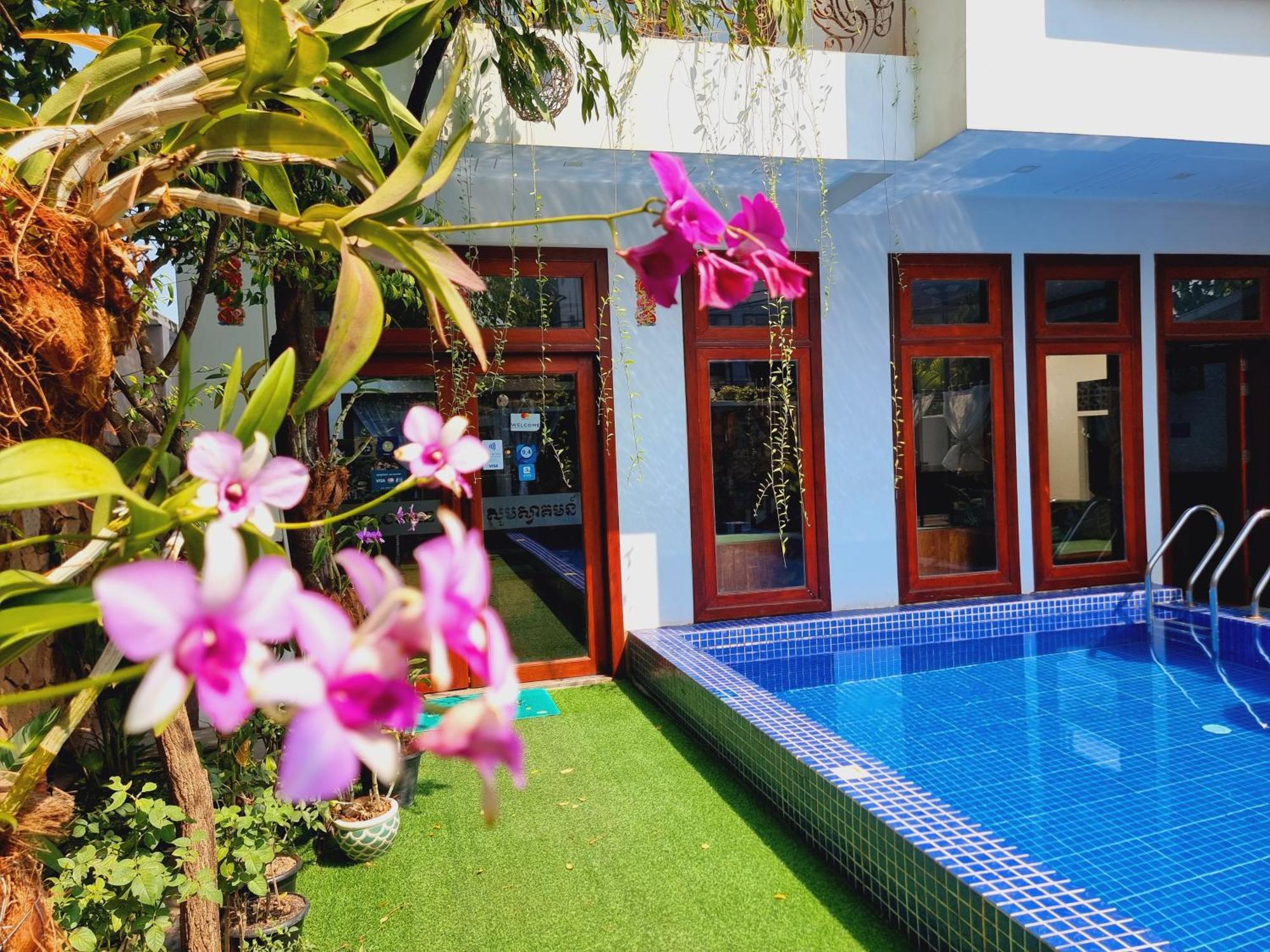 Vid Angkor Boutique Hotell Siem Reap Eksteriør bilde